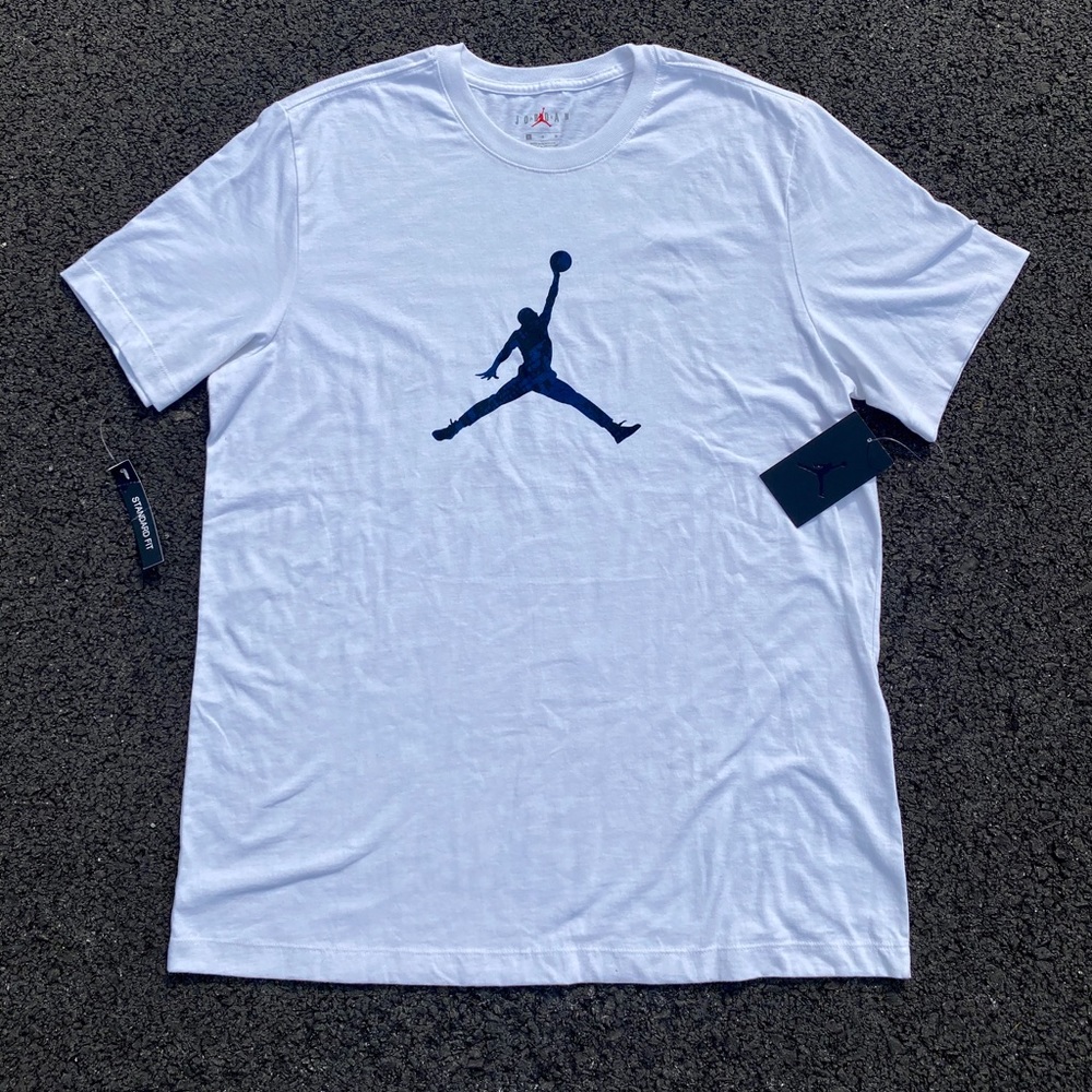 Jordan Retro 11 Jumpman Tee – White/Navy